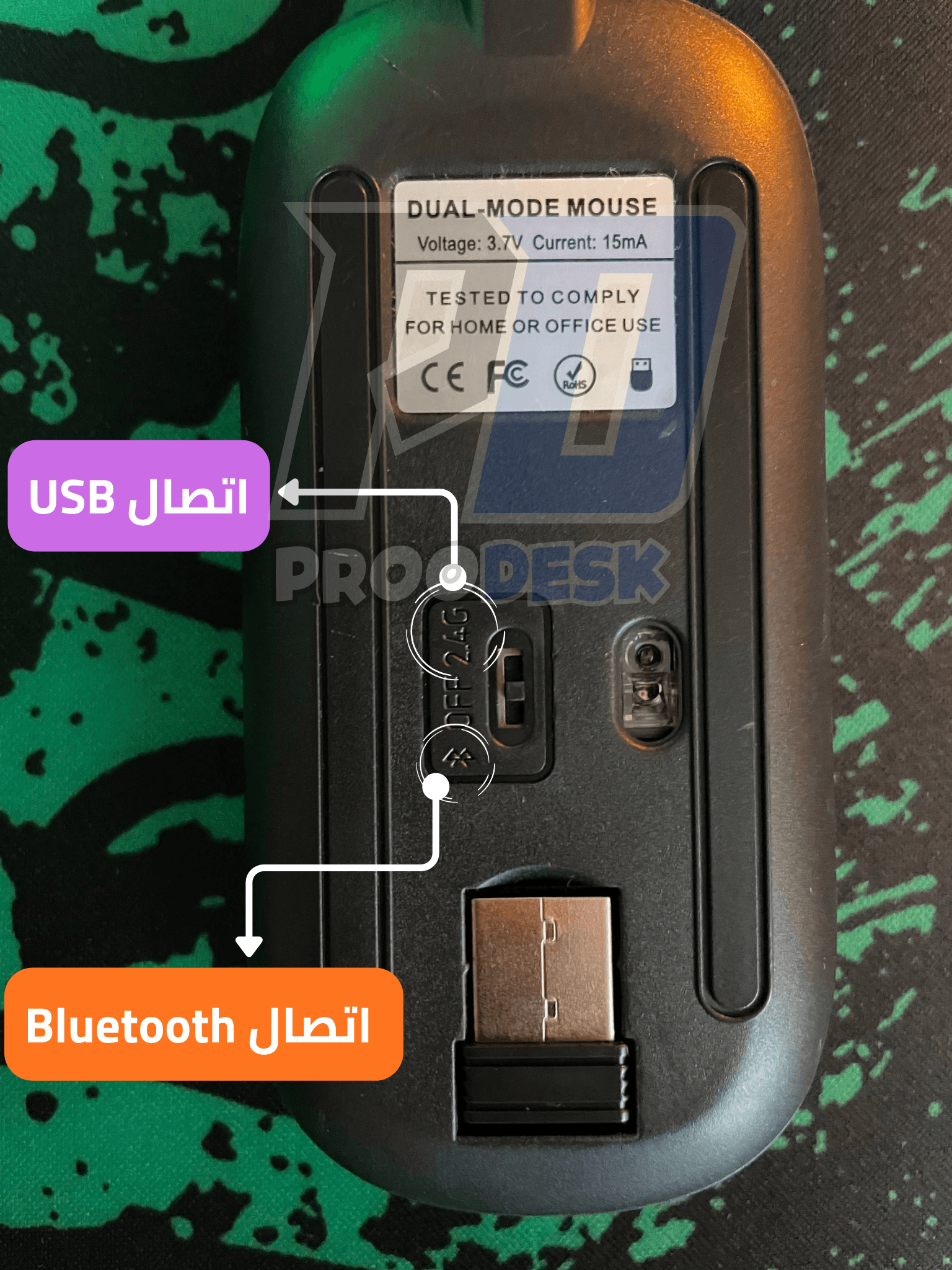 3 Clavier et souris (Bluetooth/Dongle)