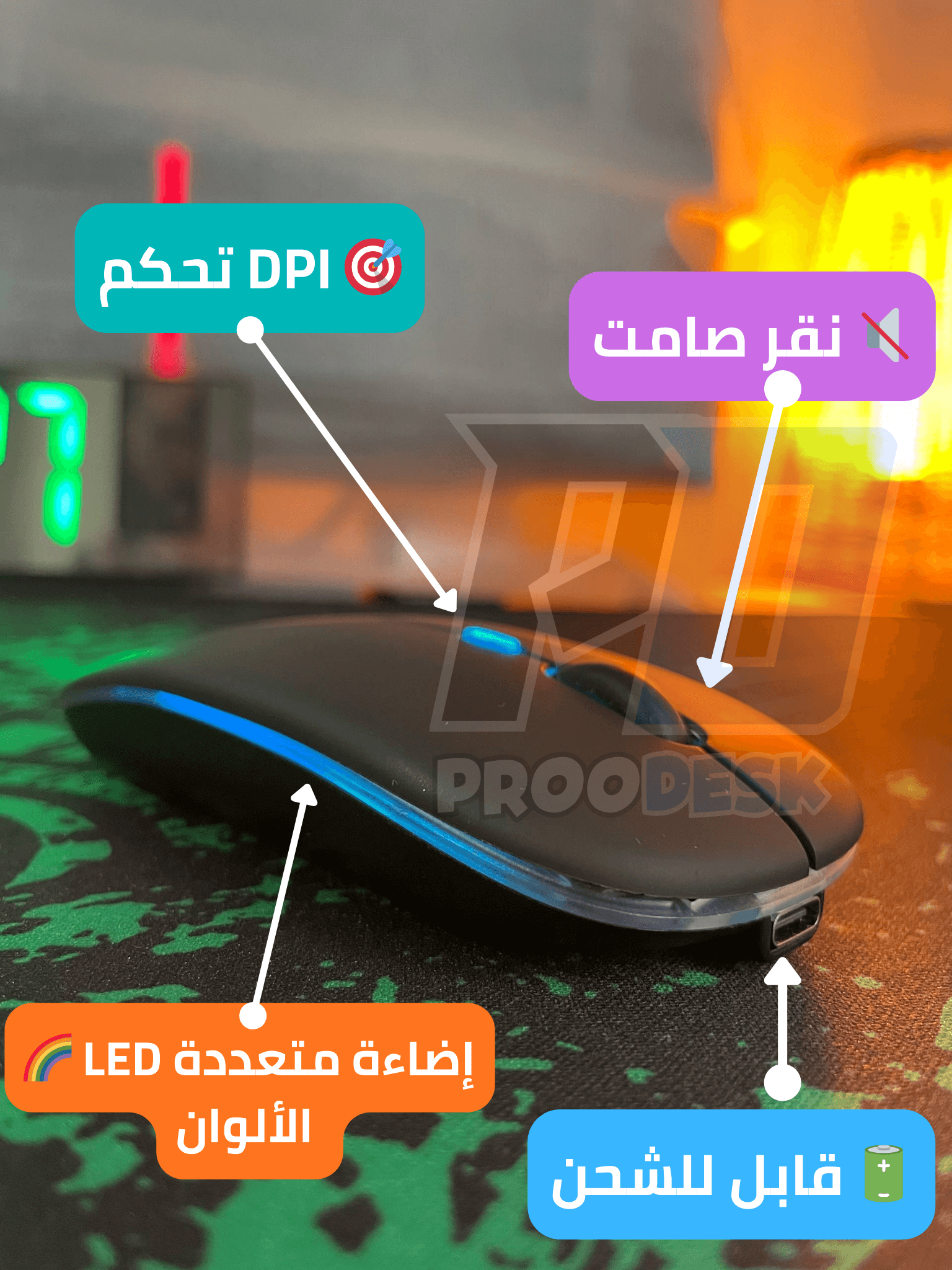 4 Clavier et souris (Bluetooth/Dongle)